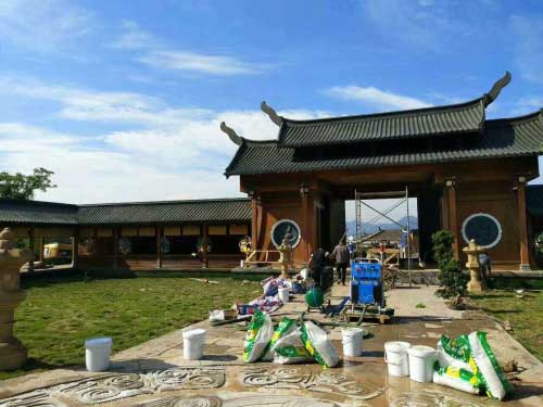 影視城基地施工(圖5) 影視城基地施工(圖5)